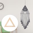 thumbnail image 6 of Minkissy 2-Pack Wooden Triangle Knitting Frames for Yarn Crafts, Wall Tapestry, Weaving and Needlework Projects, 6 of 9