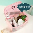 Hello Kitty Cute Cosmetic Bags Sanrio Storage Box Kawaii Toiletry Pouch
