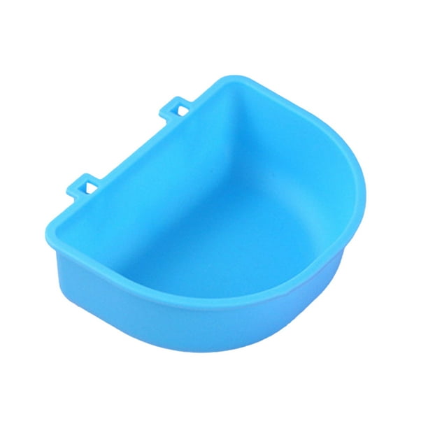 Comedero Con Ranura Para Mascotas, Cuenco Desmontable, Recipiente De Plástico Para Comida, Para Jaulas De Mascotas, Comedero Colgante, Práctico Comedero Colgante Para Loros, Gatos Y Mascotas Pequeña