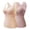 A2_Beige, variant on Lace Thermal Tank Tops with Built In Bra 2Pc Basic Undershirts Fleece Wirefree Padded Cami Underwear Shapewear Top Built-In Bra Undershirt Velvet Thermal Underwear Top Black Xxl