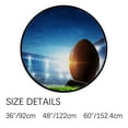 thumbnail image 2 of Coolnut Round Rugs for Living Room, Full Night Football Arena In L Non-Slip Coral Velvet Long Runner Rugs, Washable Water Absorbent Mat Carpet for Bedroom Kitchen Kids Room, 2 of 6