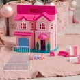 thumbnail image 2 of Jiibva 1:12 Dollhouse Furniture Bed, Metal Dollhouse Bed Iron Frame Single Bed Mini Bed Model Bedroom Scene Dollhouse Accessories, 2 of 7