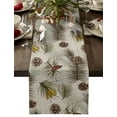 thumbnail image 2 of Winter Pine Tree Pine CRetro Table Runner Home Wedding Table Flag Mat Centerpieces Decoration Party Dining Long Tablecloth, 2 of 7