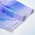 thumbnail image 4 of Men's Swim Trunks Elastic Quick Dry With Pockets Bathing Suits No Mesh Lining Beach Shorts Purple L, 4 of 6