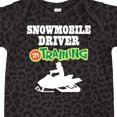 thumbnail image 4 of Inktastic Snowmobile Driver in Training Boys Baby Bodysuit, 4 of 5