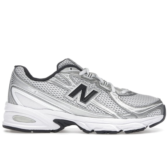 New Balance Men's 740 White Silver Metallic Navy Shoes, from StockX