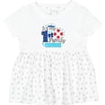 thumbnail image 3 of Inktastic It's My First Family Cruise Girls Baby Dress, 3 of 5