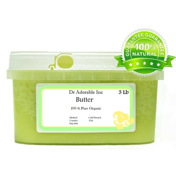 Dr Adorable - 6 lb - Grapeseed Butter - Unrefined Organic Fresh Natural (2 of 3 lb)