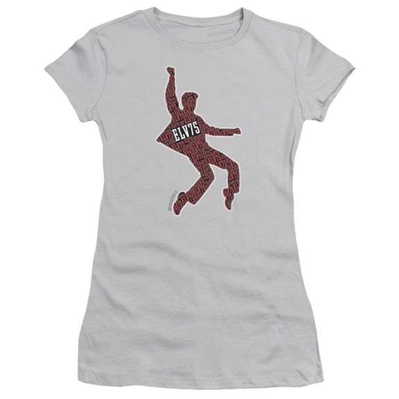 Elvis Presley - Full Of 75 - Juniors Teen Girls Cap Sleeve Shirt - X-Large