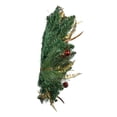 thumbnail image 2 of Kurt S. Adler 24 in. Unlit Gold, Red & Green Ribbon Wreath, 2 of 5