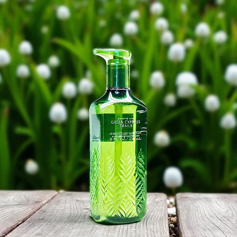Bath and Body Works GREEN CYPRESS TRAILS Cleansing Gel Hand Soap