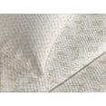 thumbnail image 4 of Ambesonne Damask Quilted Bedspread Set 3 Pcs, Classical Retro Nature, Queen Size, Cream Tan, 4 of 5