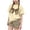 Yellow, variant on BFHHYA Girls Fashion Print Outfits 2PCS Round Neck Short Sleeve Top Elastic Waisted Shorts Tween Casual Loose Sets 3-15 Years
