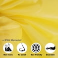 thumbnail image 4 of Poncho de Pluie Portable pour Enfants, Imperméable Réutilisable avec Capuches et Manches, Durable, Léger et Parfait pour les Activités Extérieures - 2 pack Jaune, 4 of 6