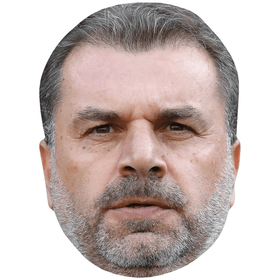 Ange Postecoglou (Beard) Big Head.