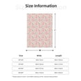 thumbnail image 5 of Sikiie Rabbit Cozy Flannel Fleece Throw Blanket: Lightweight & Thick for All Seasons - Perfect for Women, Men, & Kids"50"x40", 5 of 6