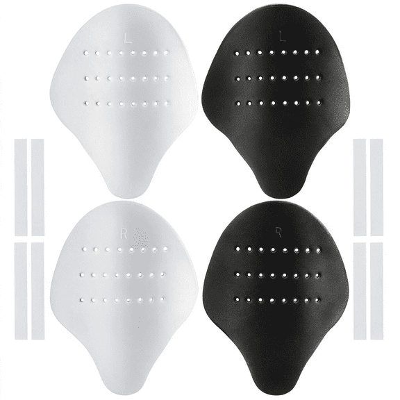 TELOLY 2 Pairs Shoe Creases Protector Anti-Wrinkle Shoes Foam Crease Protector for Shoes Boots Sneakers, Soft Crease Protectors