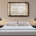 thumbnail image 2 of Bible Verse Poster The Serenity Prayer Wall Art Room Decorative Canvas For Bedroom Canva Photos Print Artwork Framed 16×24 in, 2 of 5