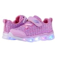 thumbnail image 3 of NEWMALL Girls Luminous Sneakers Light Up Shoes LED Shoes (10 Toddler,Pink), 3 of 7