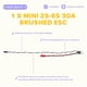 thumbnail image 4 of Mini 2S-6S 30A Brushed ESC -(Bidirectional/Unidirectional), 4 of 5