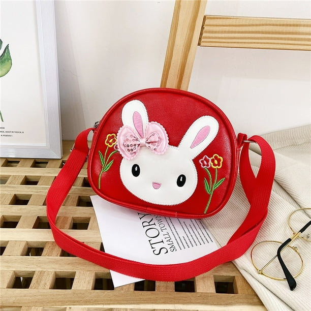 Bolso para niños, bolso cruzado para niñas, monedero de princesa de moda con dibujos animados, lindo bolso de accesorios de moda para mujeres
