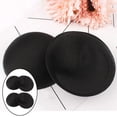 thumbnail image 4 of 2 pares de almohadils de de esponja inserciones de pecho Push Up redondo acolchado traje de baño s accesorios íntimos Negro Macarena potenciadores de los senos, 4 of 8