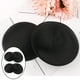 thumbnail image 4 of Inserciones de almohadil de extraíbles de 4 piezas para el pecho Push Up acolchado redondo para parte de los bikinis Negro Baoblaze potenciadores de los senos, 4 of 8