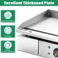 thumbnail image 3 of TOHU Electric Countertop Induction Cooktop - 4 Burner Touch Control Stove for Home, Commercial Kitchens & High-Temperature Cookware, 3 of 9