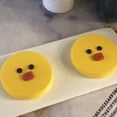 thumbnail image 2 of 2pcs Large Discs 4 Inch Silicone Cake Mold Chocolate Dessert Baking Pan Vibrating The Same Paragraph Hug Roll Baking Tool, 2 of 2