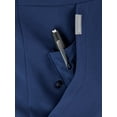 thumbnail image 6 of Hanes Womens Scrubs Zip-Front Scrub Vest, Pockets, Comfort Fit, Inner Pocket, Sizes XS-3XL, 6 of 9
