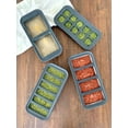 thumbnail image 7 of Souper Cubes Gift Set, 1-Cup 2-Cup 1/2 Cup and 2 Tablespoon trays with lids, freeze food in perfect portions, gray color, 7 of 7