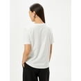 thumbnail image 3 of Short Sleeve Crew Neck Pinted T-Shirt, 3 of 6