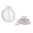thumbnail image 4 of funtasica 2Pieces Frame Hole Caps Decorative Cover Plugs Fit for R1200GS LC 2014-2018 Silve, 4 of 6