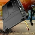 thumbnail image 5 of Dteck for Samsung Galaxy Tab S9 Plus Case 2023, Heavy Duty Rugged Military Grade Shockproof Case for Galaxy Tab S9 Plus / S9 FE Plus 12.4 Inch with Kickstand - S Pen Holder, Black, 5 of 5