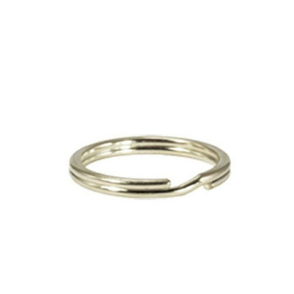 Silver Split Ring for Jewelry Fit or Keychain 24mm