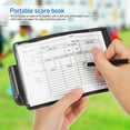 thumbnail image 3 of Miangastore 4 Ensembles de Cartes d'Arbitre de Soccer Incluant des Cartes Rouges et Jaunes avec des Feuilles de Score pour le Volleyball de Soccer et Accessoires de Jeux Sportifs, 3 of 8
