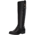 thumbnail image 1 of Bota ecuestre Tommy Hilfiger Shyenne 3 para mujer, color negro 7.5, 1 of 1