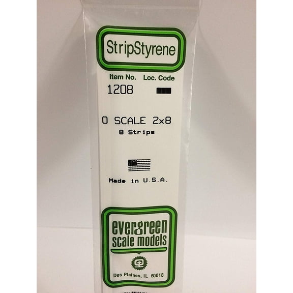 Evergreen 1208 2X8 O STRIPS