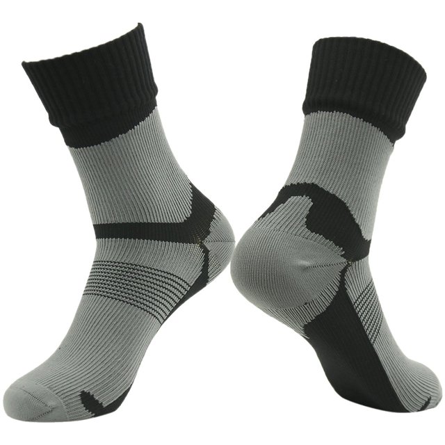Calcetines impermeables para senderismo RANDY SUN unisex, negros y grises