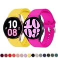 thumbnail image 2 of Correa para Samsung Galaxy Watch 6 5 4 44mm 40mm/4 classic 46mm 42mm pulsera de silicona 20mm Galaxy Watch 5 pro 45mm, 2 of 4