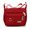 Red, variant on Douhoow Women Multi Pocket Messenger Bag Zipper Crossbody Bag Waterproof Shoulder Bag