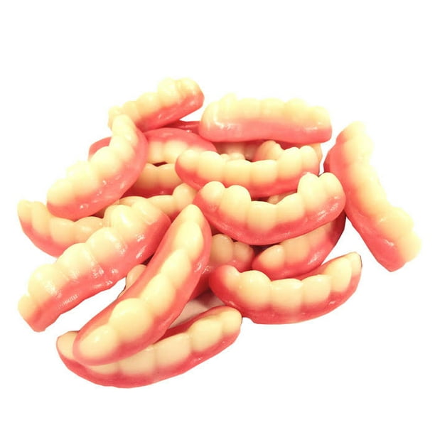 Sugarman Candy Gummy Fang Teeth Gummi Candies by Vidal 2.2lbs Bulk