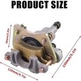 thumbnail image 2 of Rear Atv Brake Caliper Compatible with Polaris Sportsman 400 450 500 600 700 800 With Pads Replace 1911075_SJJYV -Sy, 2 of 5