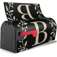 thumbnail image 4 of Classic Monogram Letter B Mailbox Cover Magnetic Standard Size Waterproof Letter Post Box Cover Wrap Oversize Decoration Welcome Home Garden Outdoor 25.5" Lx 21" W, 4 of 6