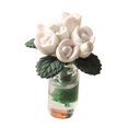 thumbnail image 3 of Accesorios de Plantas de Bonsái en Miniatura Hugo Adorno de Micro Paisaje Casa de Muñecas Blanco, 3 of 9