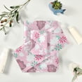 thumbnail image 5 of Coolnut 3 PCS Towel Pink Floral Pattern Cotton Bath Towel Set (1 Bath Towel, 1 Hand Towel, 1 Washcloth) for Bathroom, Super Soft and Quick Dry Towels, 5 of 6