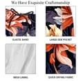 thumbnail image 4 of luoweisi Men's Beach Shorts Quick Dry Swim Trunks with Mesh Lining Flower M, 4 of 5