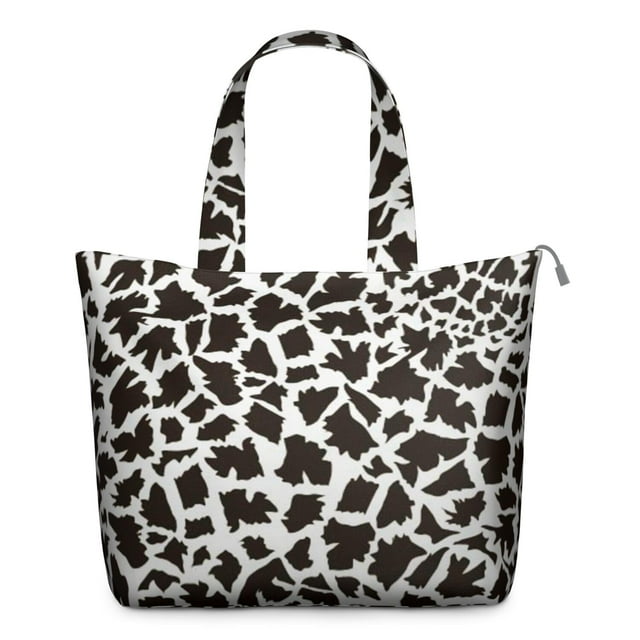 Cheetah Print Travel Tote Bag Weekender Featuring Romantic Leopard Pattern, Classic Animal Design, Large Capacity for Stylish Trips