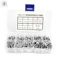 thumbnail image 2 of 260Pcs Hex Head Screws, Stainless Steel Hex Socket  Head Screws And Nuts Assortment Kit, Screw &  Assortment Sets, 2 of 8