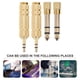 thumbnail image 5 of Luxshiny 4Ud Conector Convertidor De Audio Dorado De Cobre Para Guitarra Y Audio En El Hogar, 5 of 6